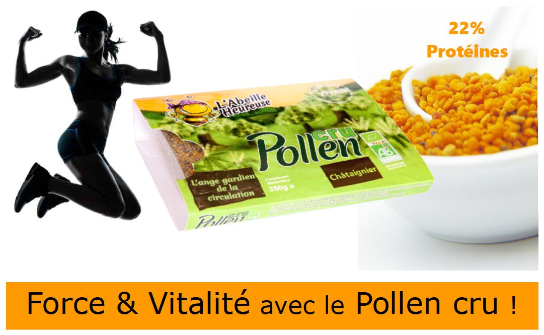 Pollen bio - le bouclier immunitaire des sportifs qui ne tombent pas malades