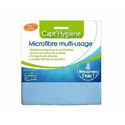 Microfibre multi-usages Capt'Hygiène 
