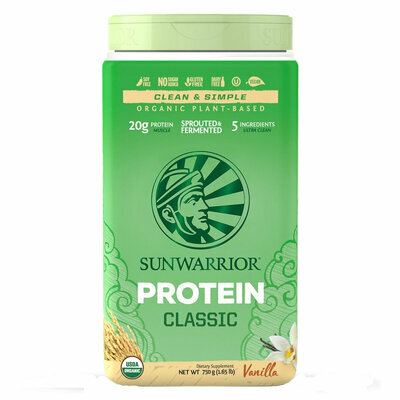 sunwarrior classic proteine riz vanille