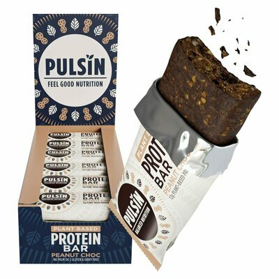 18 Barres Protines Booster Cacahute & Chocolat Pulsin
