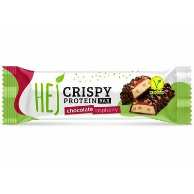 Barre Protéinée Crispy 25% Chocolat & Framboise Bio