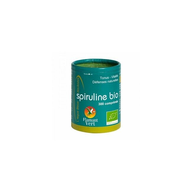 Spiruline Bio 300 comprimés 500mg