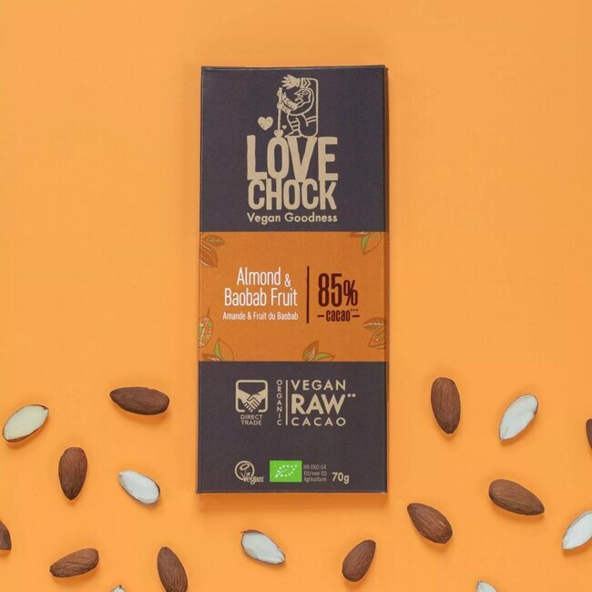 Chocolat Cru Amande & Baobab Bio