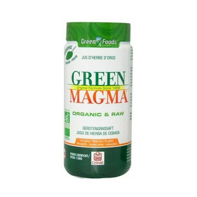 Green Magma, jus d'herbe d'orge Bio en poudre 150g