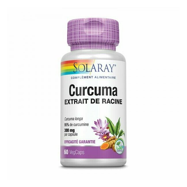 Curcuma 300mg standardisé à 95% de curcumines
