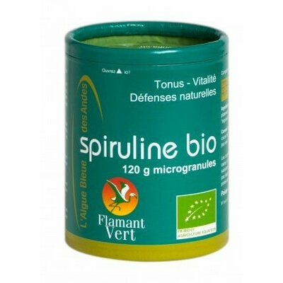 Spiruline Bio Microgranules 120g