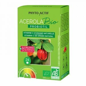 Acérola Bio Probiotil 6 Millliards de Probiotiques 