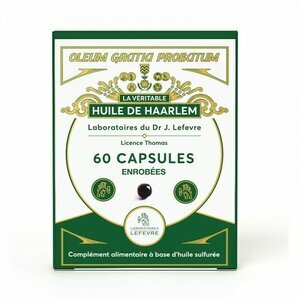 Huile de Haarlem 60 capsules enrobées