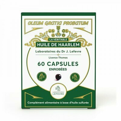 Huile de Haarlem 60 capsules enrobées