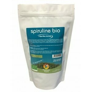 Spiruline Bio 1000 comprimés Ecocert 