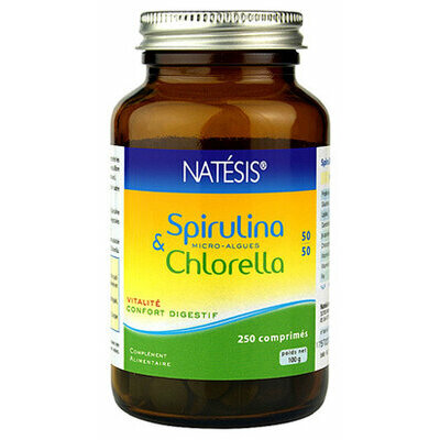 Spiruline Chlorella 50/50 400 mg 