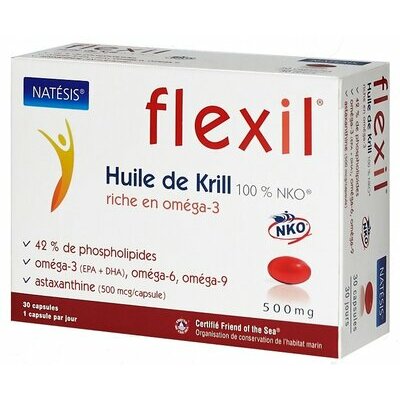 Flexil Huile de Krill 100% NKO 