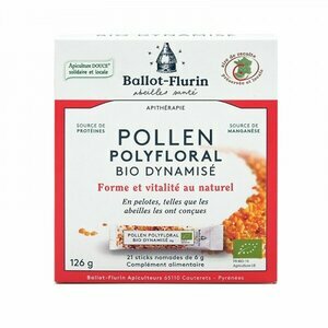 Pollen polyfloral dynamisé Bio 24 sticks