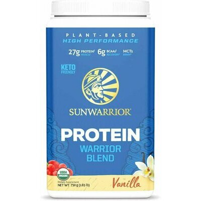 warrior blend vanille sunwarrior 750g 