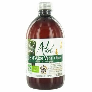 Pur Jus d'Aloe Vera Bio à boire 500ml / 1litre