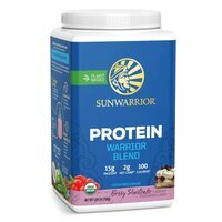 Warrior Blend Prot&eacute;ine, saveur "Biscuit sabl&eacute; aux Fraises" Bio 