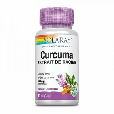 Curcuma 300mg standardisé à 95% de curcumines