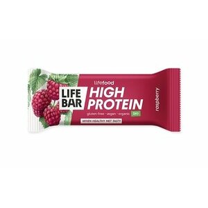 Barre Lifebar+ Protéine Framboise bio et crue