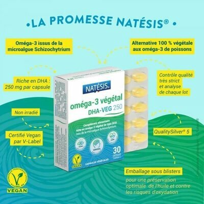 dha vegetal 250 natesis