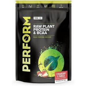 PERFORM Protéines végétales crues & BCAA - Fraise & Vanille