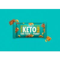 Barre Protéine Keto Chocolat Fudge & Cacahuète 