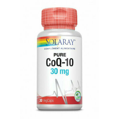 Co Q10 100mg Ubiquinone 30 capsules Solaray