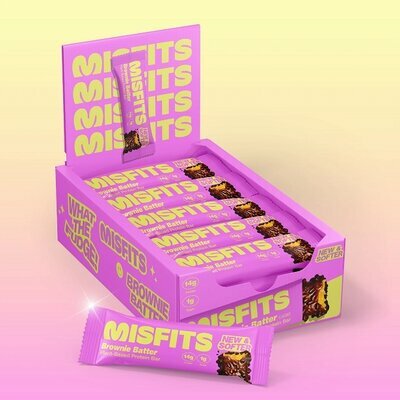 15 Barres Protéinées Végan 28% saveur Brownie au Chocolat