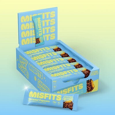 15 Barres Protéinée 31% Caramel salé & Popcorn