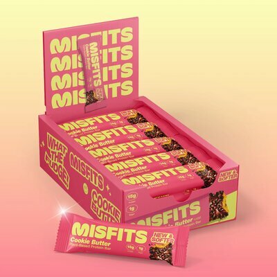 15 Barres Prot&eacute;in&eacute;es V&eacute;gan 27% saveur Cookie au beurre