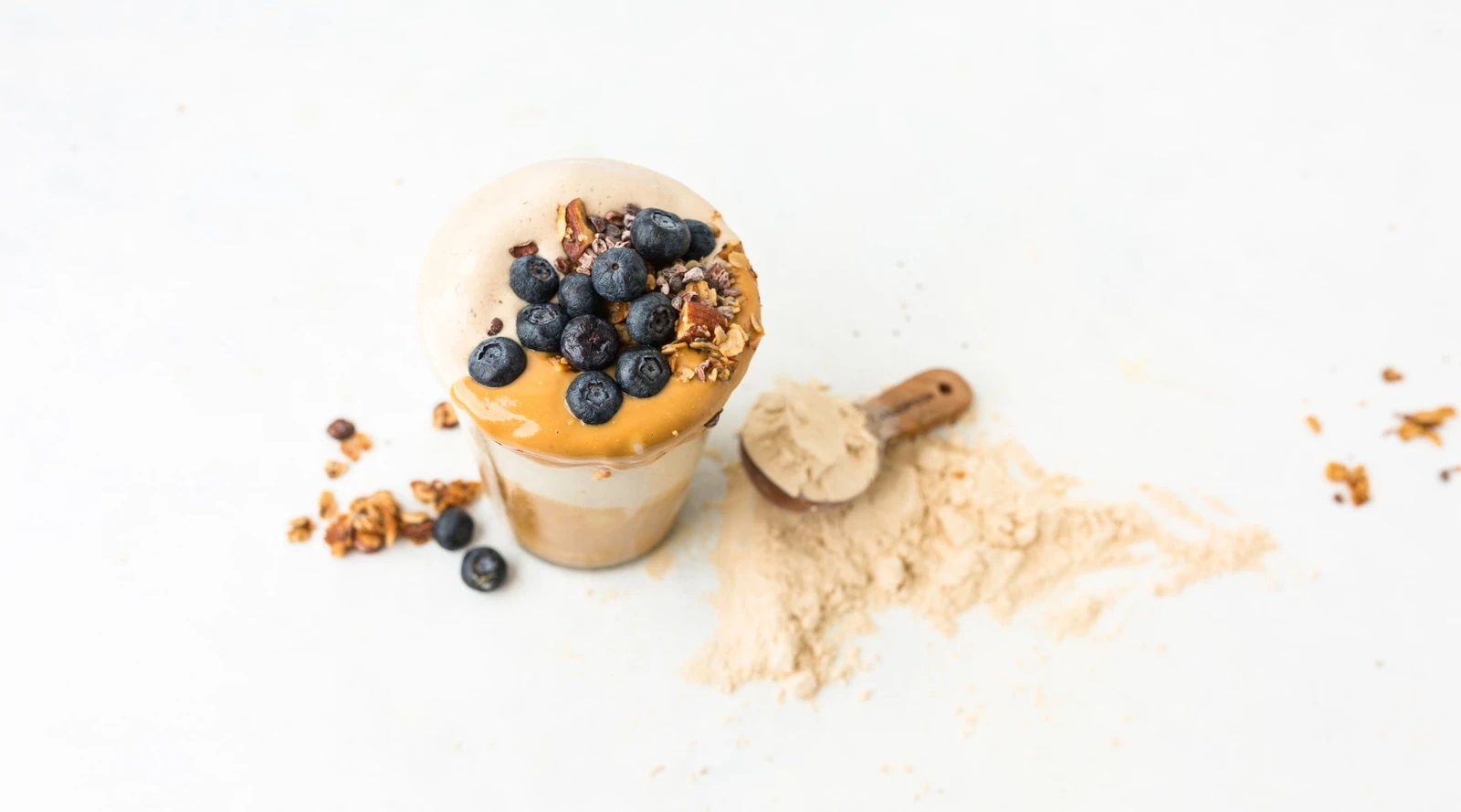 Amazonia smoothie shake proteine vanille macadamia