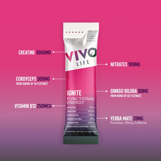 Ignite vivo life boisson energisante