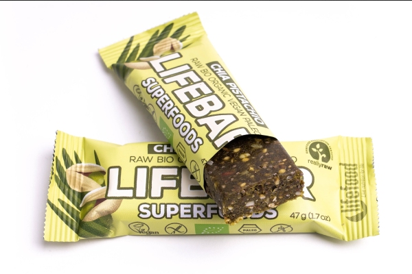 Lifebar barre energetique bio chia pistache