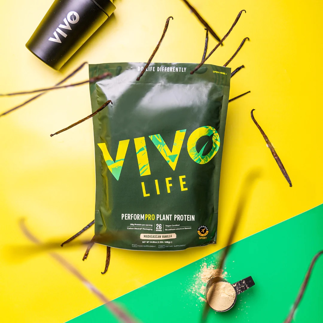 Perform Pro proteine vegetale poudre BCAA Vivo Life approuvée par Informed Sport