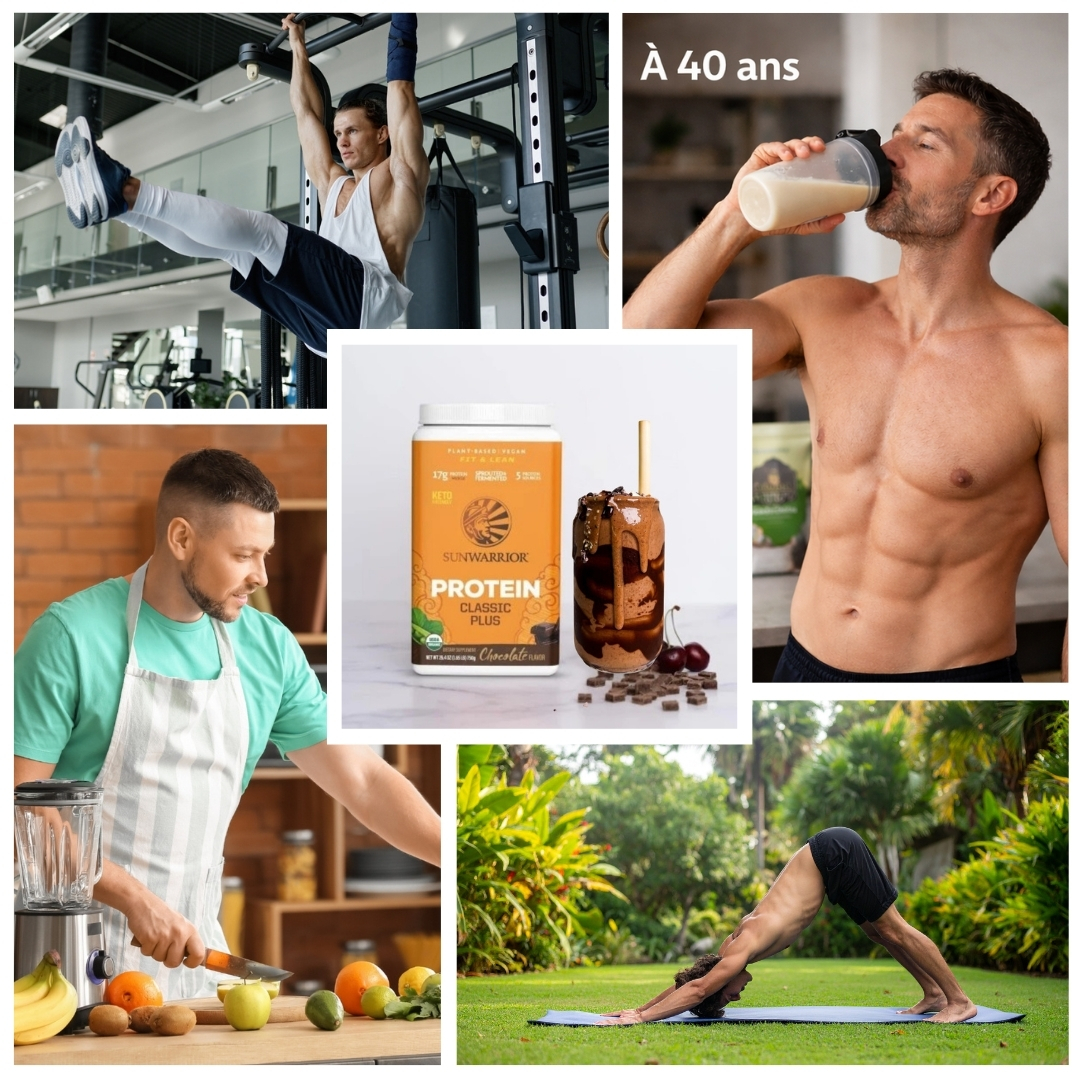 Prot&eacute;ine v&eacute;gan Sunwarrior mode de vie sain