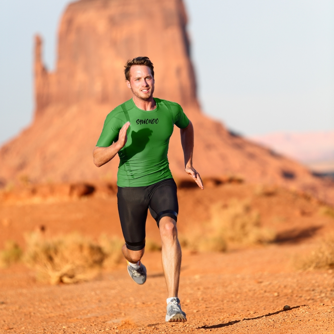 Prot&eacute;ine vegetale Sunwarrior mode de vie sain course &agrave; pied trail