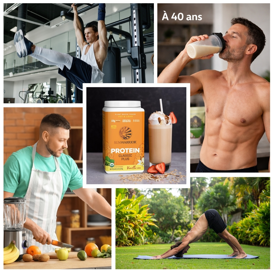 Prot&eacute;ine vegetale Sunwarrior mode de vie sain