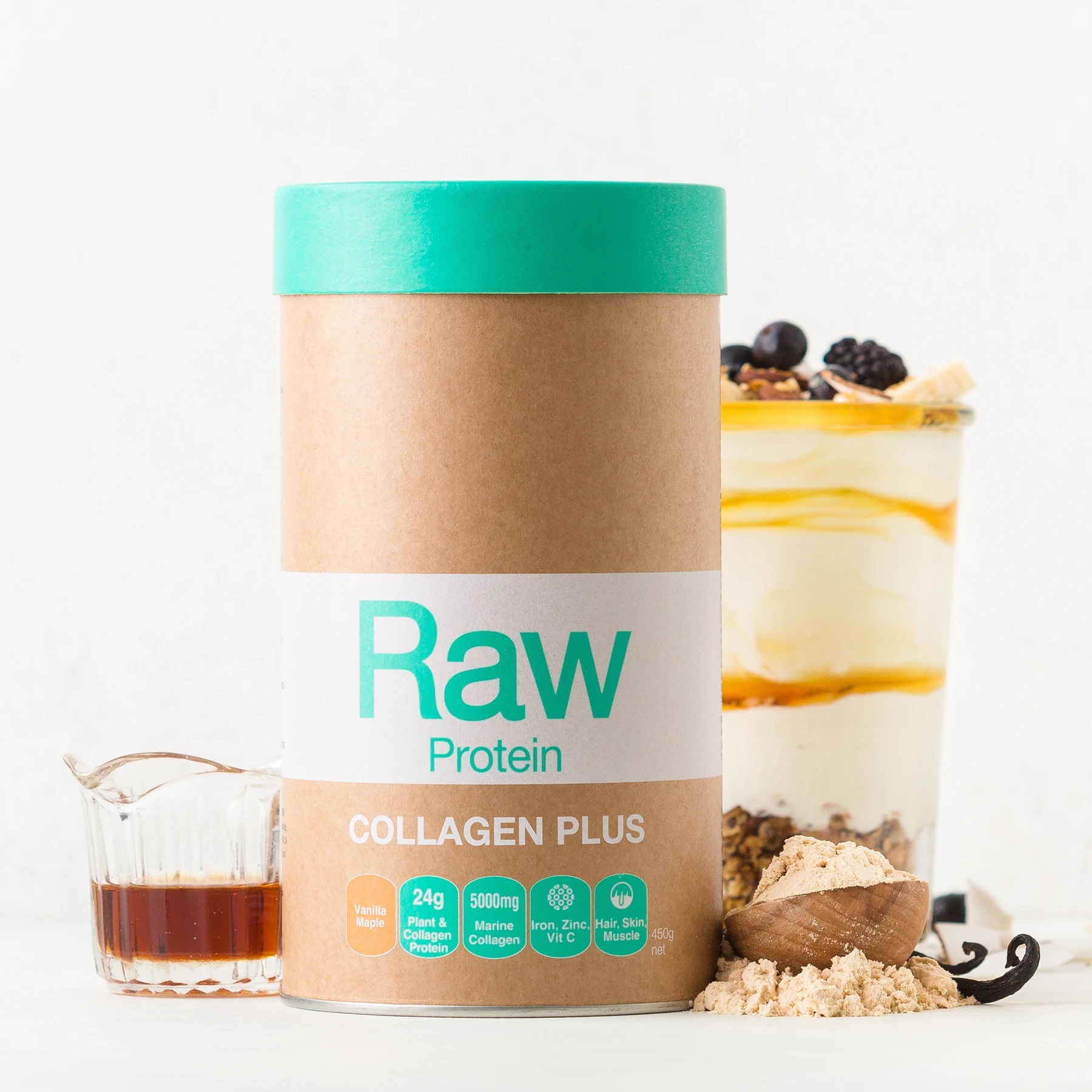 Raw protein collagen plus Amazonia