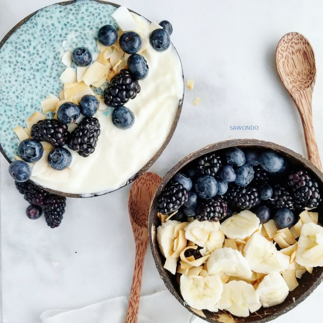 Smoothie bowl proteine vegan vanille vivo life