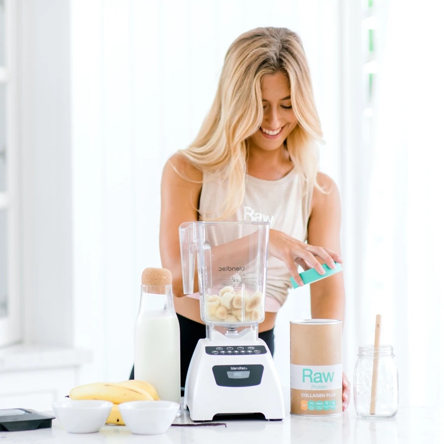 amazonia smoothie collagene plus vanille sirop d'érable