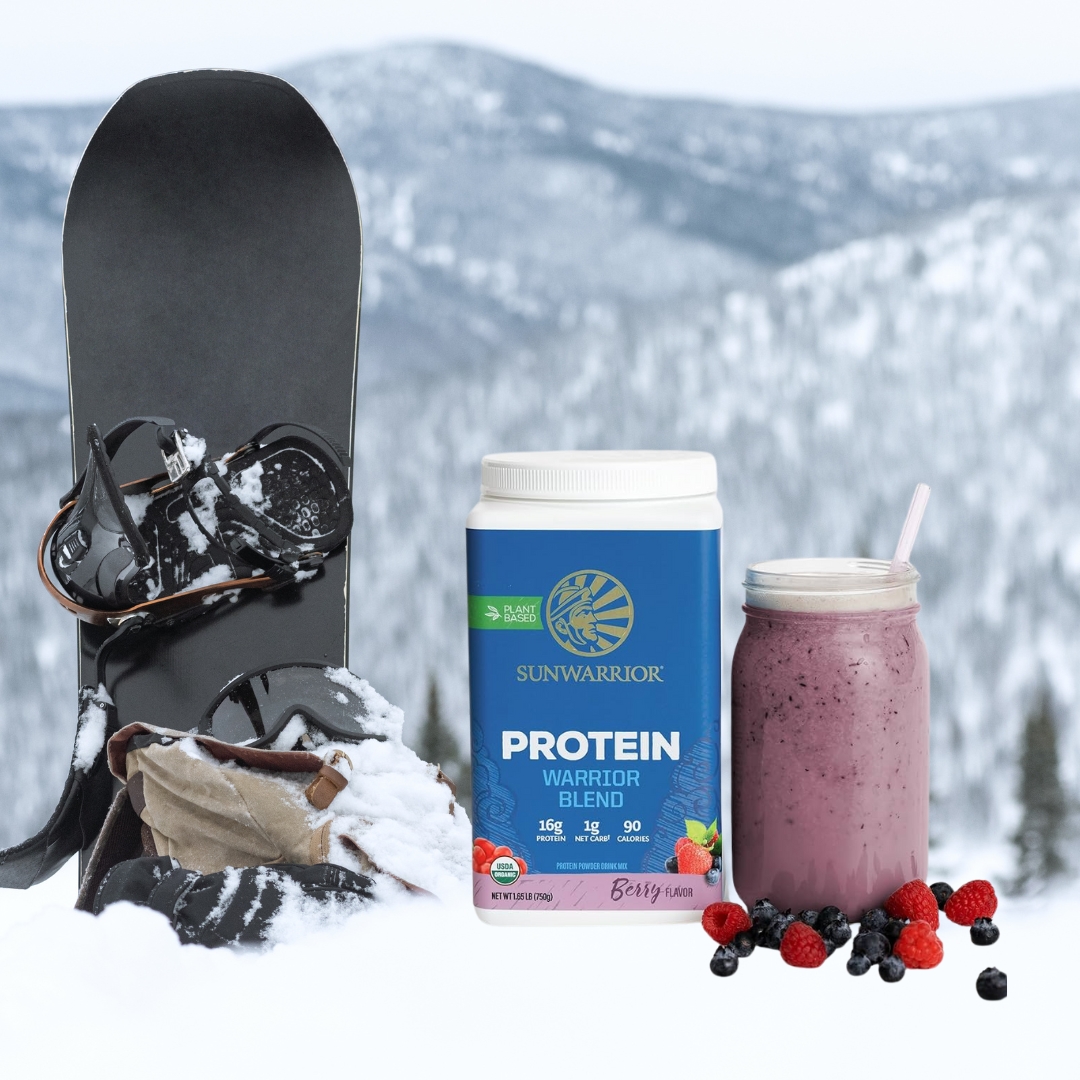 Tout savoir pour bien débuter le Ski : le Guide complet pour votre Préparation physique, Nutrition et Equipement. Shake proteine warrior blend berry