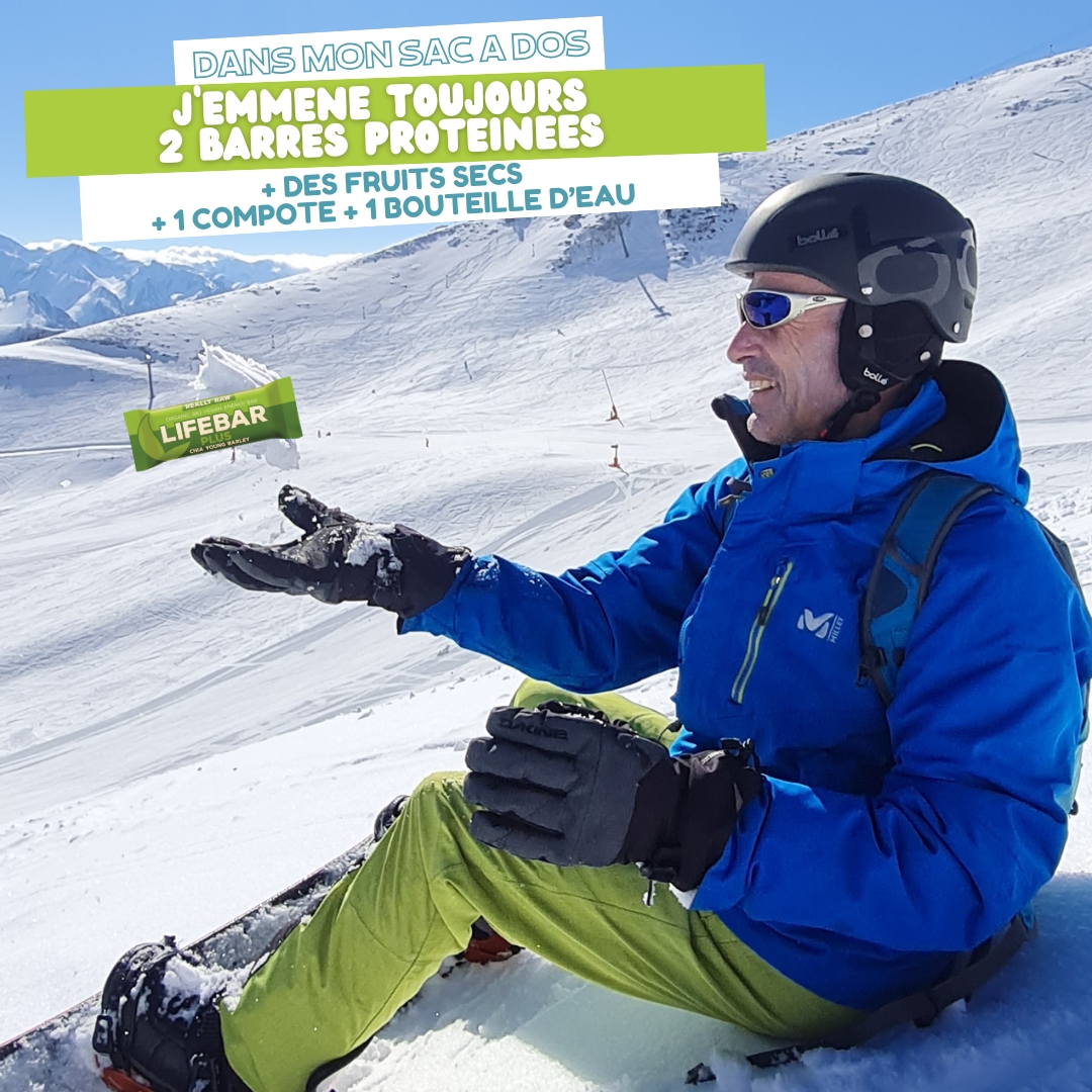 Tout savoir pour bien débuter le ski le guide complet pour votre nutrition sportive à la montagne avec les barres proteinees Lifebar