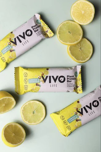 barre proteine vegan citron cajou vivo life