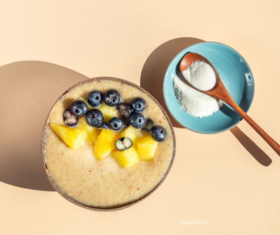 comment consommer du collagene en poudre smoothie bowl petit dejeuner