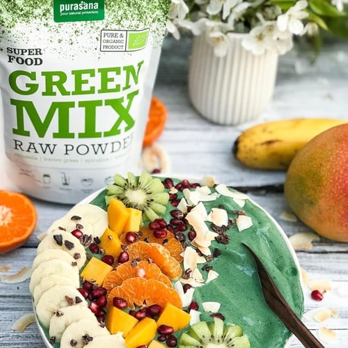 green mix poudre super aliments verts bio purasana