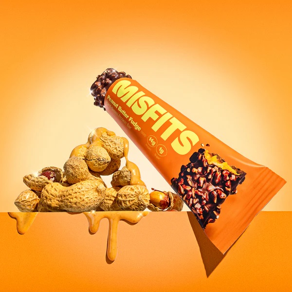 misfits barre proteine beurre de cacahuete