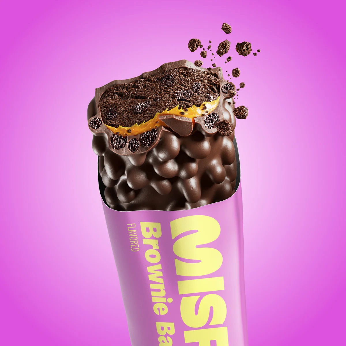 misfits barre proteine brownie