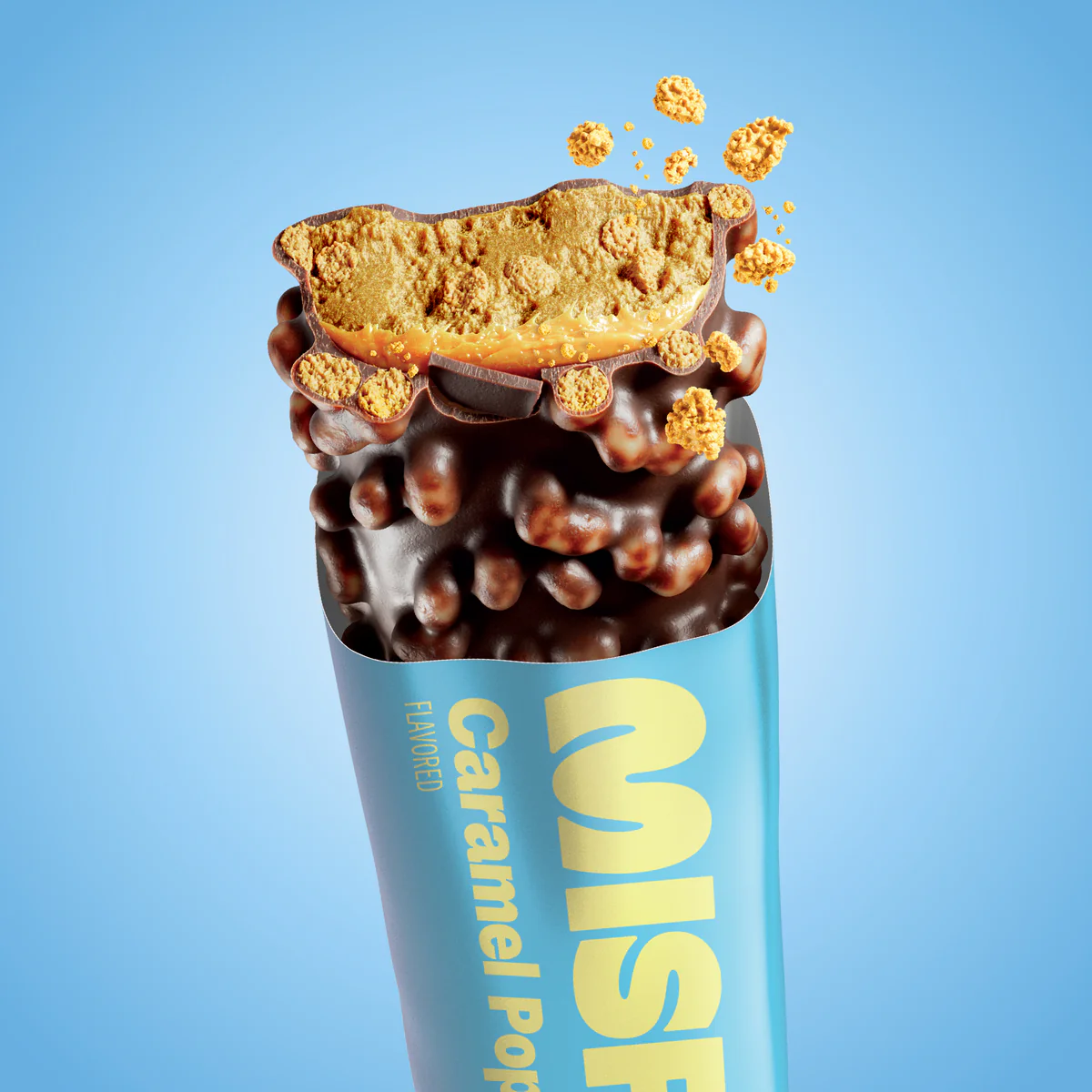 misfits barre proteine popcorn caramel sale