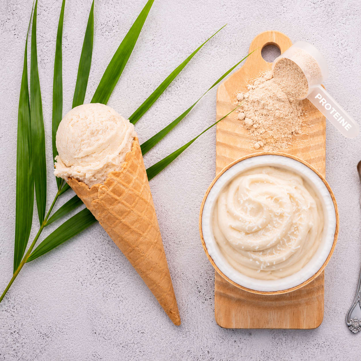nice cream proteine noix de coco