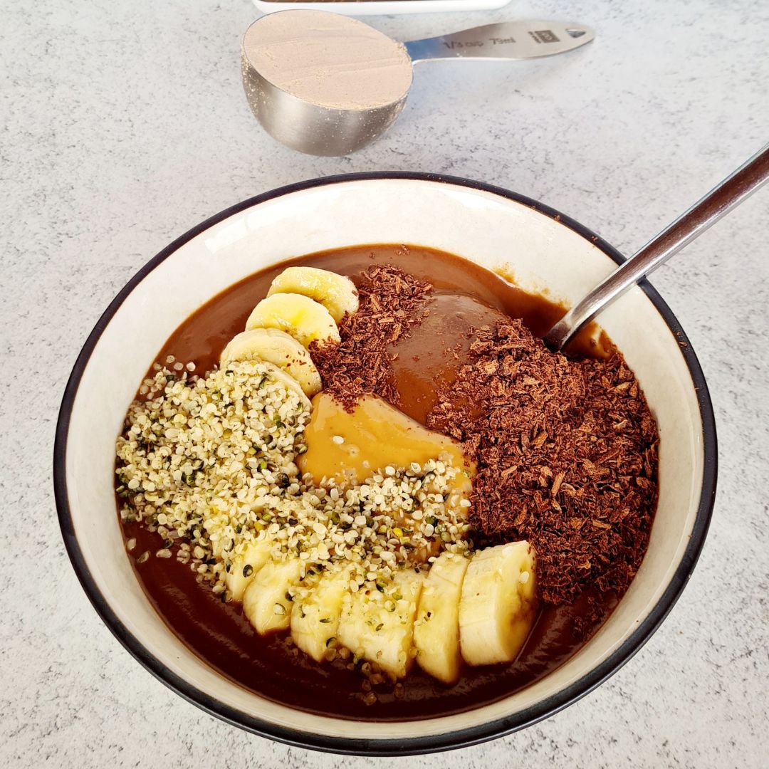 smoothie bowl chocolat