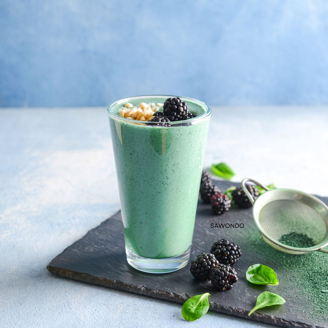 smoothie spiruline shake proteine